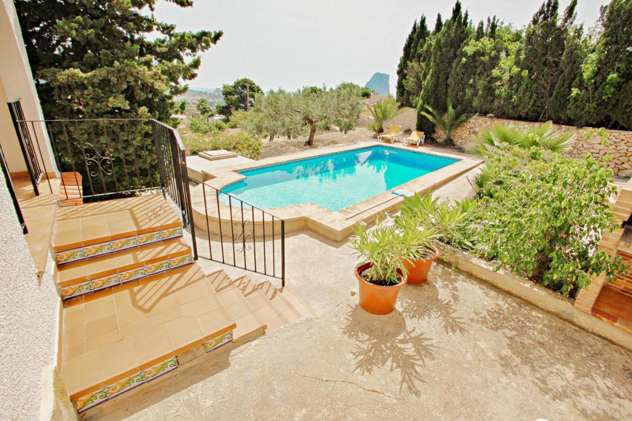 Laura-29A - Pretty Holiday Property With Garden And Private Pool In Calpe Eksteriør bilde