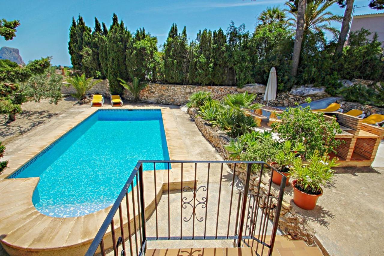 Laura-29A - Pretty Holiday Property With Garden And Private Pool In Calpe Eksteriør bilde